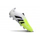 Crampons de Foot adidas Predator Elite FG Blanc Noir Citron Lucid