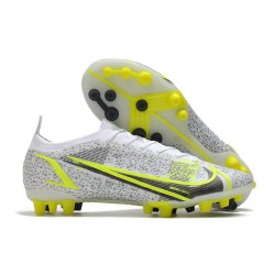 Nike Mercurial Vapor 14 Elite AG-Pro Silver Safari - Blanc Noir Jaune
