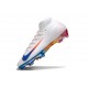 Nike Zoom Mercurial Superfly X Elite FG Blanc Bleu Rouge