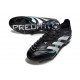 Crampons de Foot adidas Predator Elite FG Noir Blanc Bleu