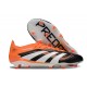 Crampons de Foot adidas Predator Elite FG Noir Blanc Orange