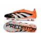 Crampons de Foot adidas Predator Elite FG Noir Blanc Orange