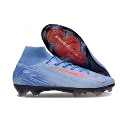 Nike Zoom Mercurial Superfly X Elite FG Bleu Rouge