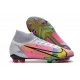 Chaussures Nike Mercurial Superfly 8 Elite FG Blanc Multicolore