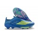 adidas F50+ LL FG X MESSI Equipe Bleu Royal Jaune Solaire Bleu Semi Eclatant