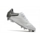 Chaussures de Foot Nike Tiempo Legend 9 Elite FG Blanc Gris