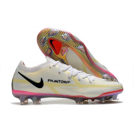 Nike Phantom GT II Elite FG Nouveau Blanc Noir Carmin Rose