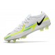 Nike Phantom GT II Elite FG Nouveau Ballon Gris Bleu Foncé Marina