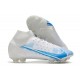 Nike Mercurial Superfly VIII Elite FG Neuf Blanc Bleu