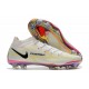 Crampons Nike Phantom GT2 Elite DF FG Blanc Noir Carmin Rose