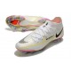 Crampons Nike Phantom GT2 Elite DF FG Blanc Noir Carmin Rose