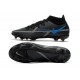Crampons Nike Phantom GT2 Elite DF FG Noir Gris Acier