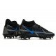 Crampons Nike Phantom GT2 Elite DF FG Noir Gris Acier