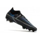 Crampons Nike Phantom GT2 Elite DF FG Noir Gris Acier